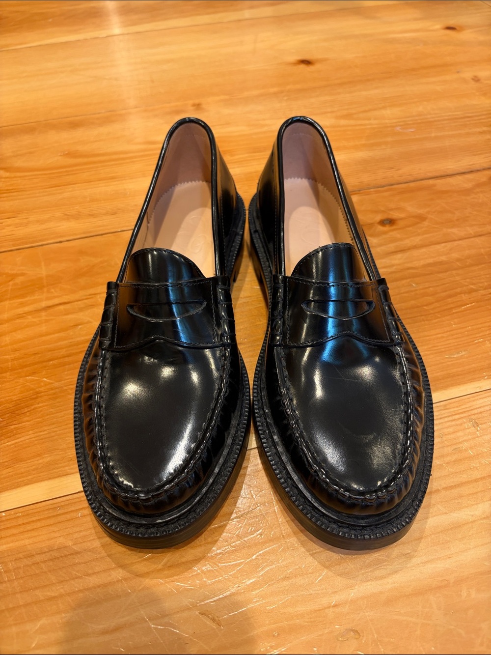 J. Crew Winona Leather Women’s Penny Loafers